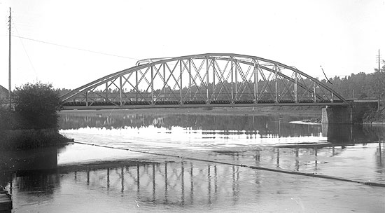 NÖJ rail way bridge over Motala ström