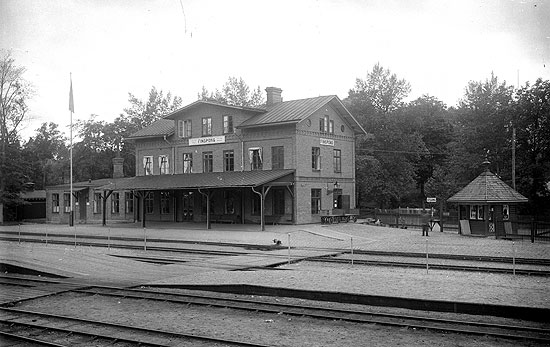 Finspång station year 1924