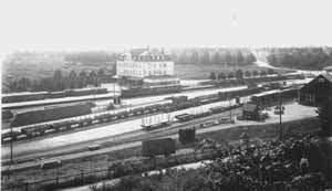 Station Norrköping Östra year 1925