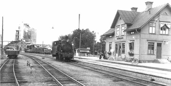 Skärblacka station year 1953