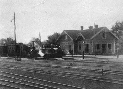 Torsås station year 1924