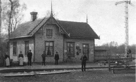 Vedborns station year 1924