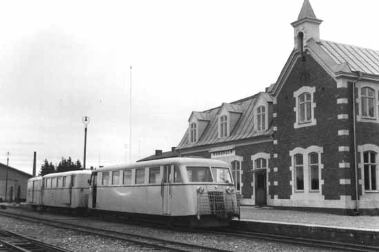 Borgholm station year 1958
