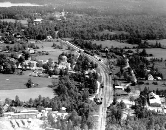 Aerial photograph over Älghultsbt year 1937