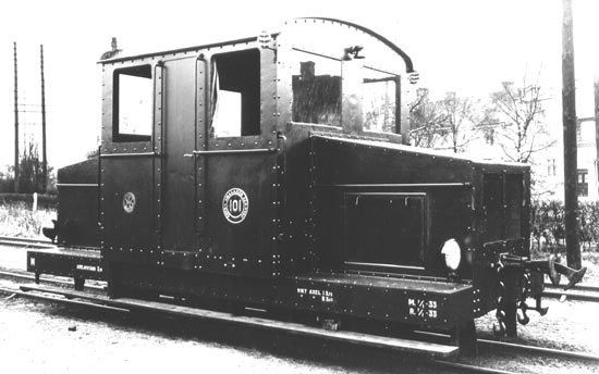 light rail motor tractor delivered to ÖSmJ year 1932