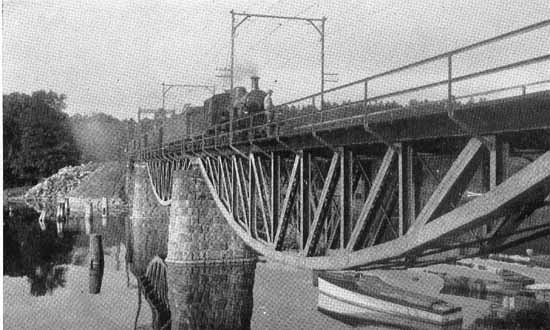 SRJ, the bridge at Stocksund