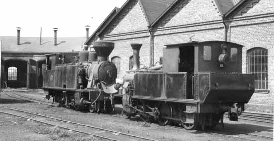 VÅHJ engineshed in Växjö year 1942