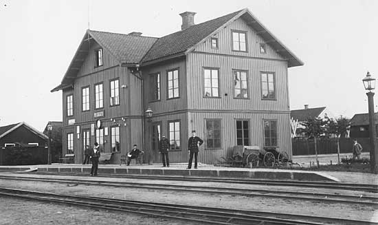 Lidköping station year 1883