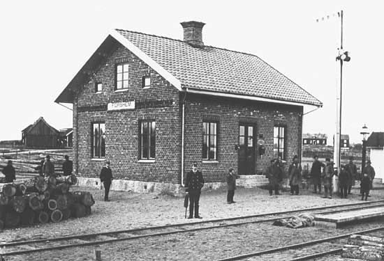 Forshem station year 1890