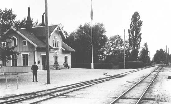 Gössäter station year 1923