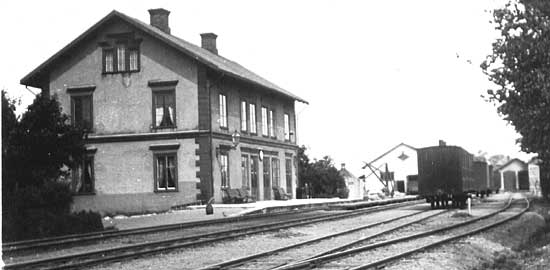 Mariestad station year 1893