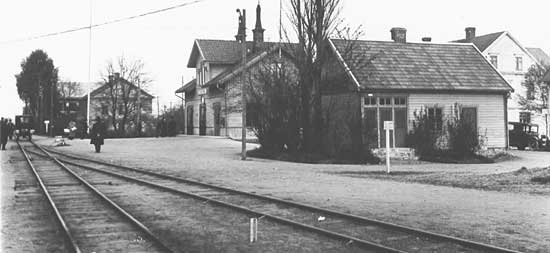 Götene station year 1930