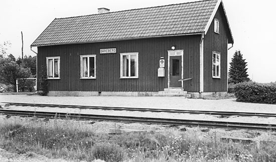 Bärebergs station omkring 1950.