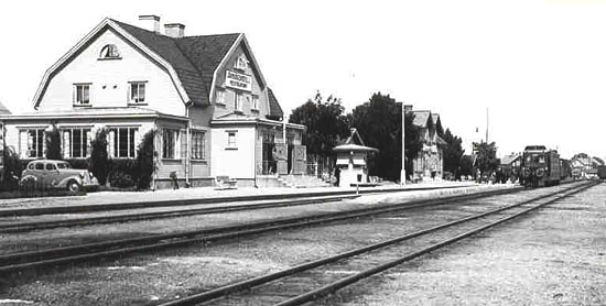 Nossebro station year 1937